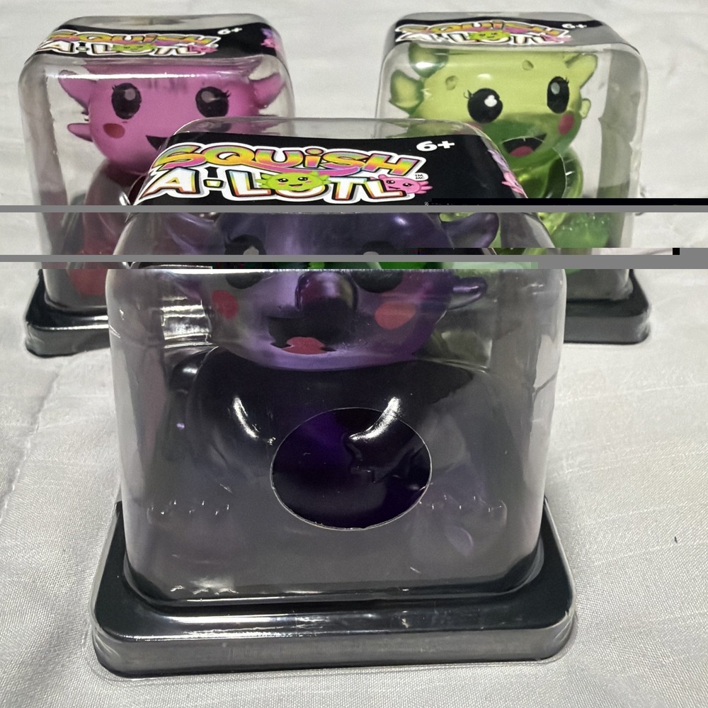 Incredible Play Squish-A-Lotl Squishi Axolotl (1 pack) Colors May Vary